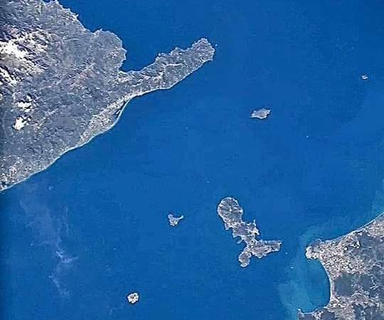 L'Elba dal satellite